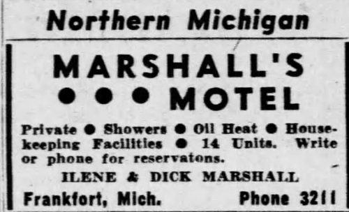 Bay Port Lodging (Marshalls Motel) - 1952 Ad (newer photo)